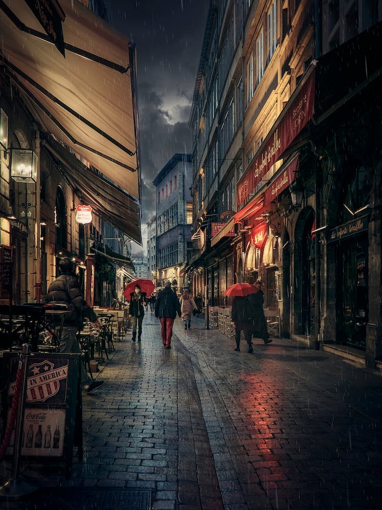 Rainy Night In The City