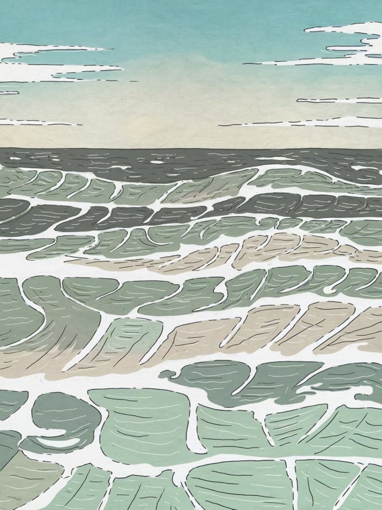 Vagues de l'Océan