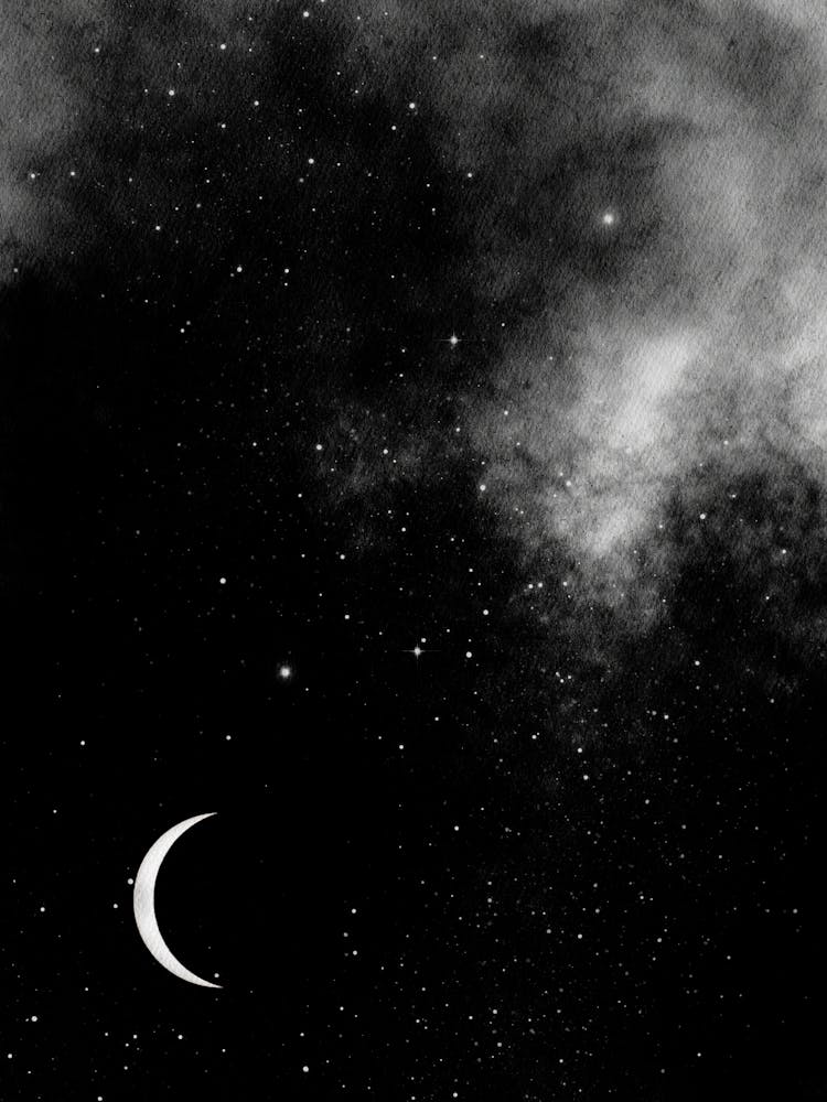 Moon And Stars 1