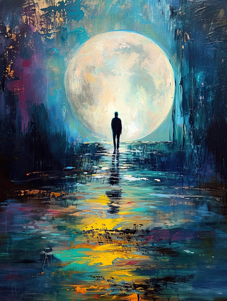 Steps Around The Moon 1