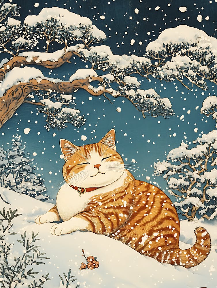 Cat In The Snow 10