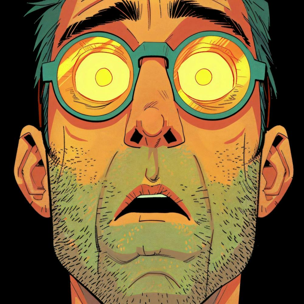Man With Glasses 1