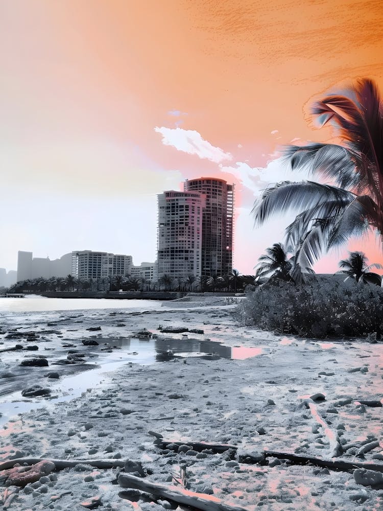 Coucher de Soleil à la Plage 11