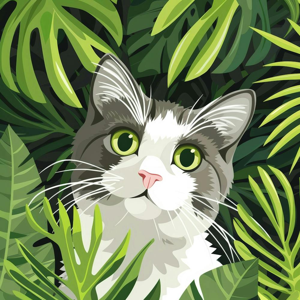 Cat In The Jungle 17