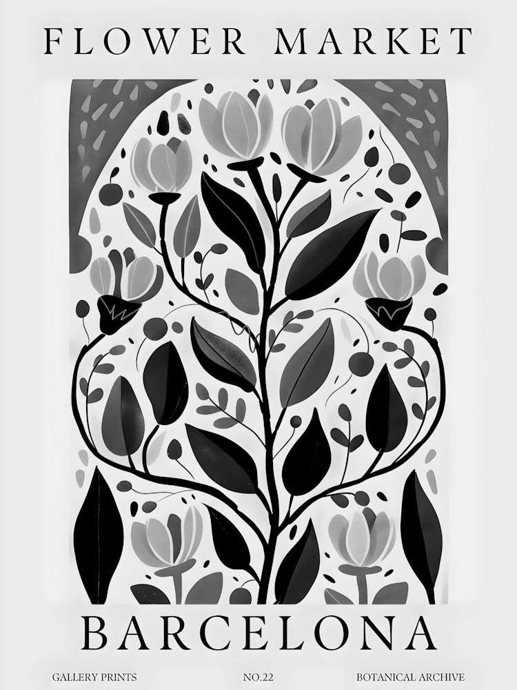 Flower Market Barcelona 1