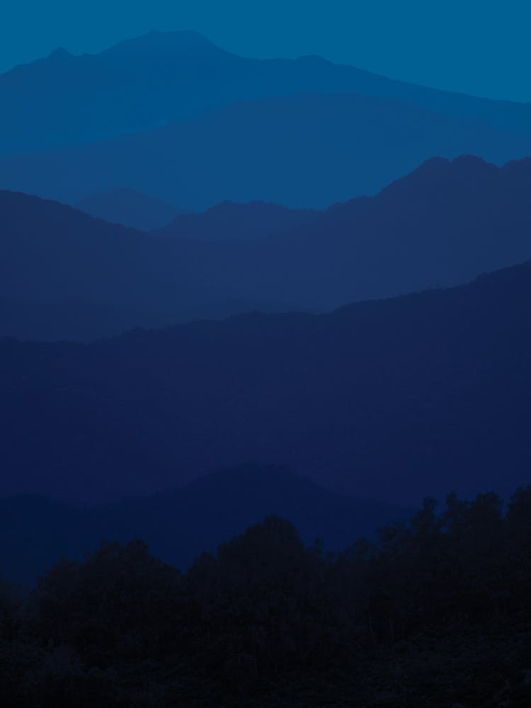 In The Mountains Classic Blue
