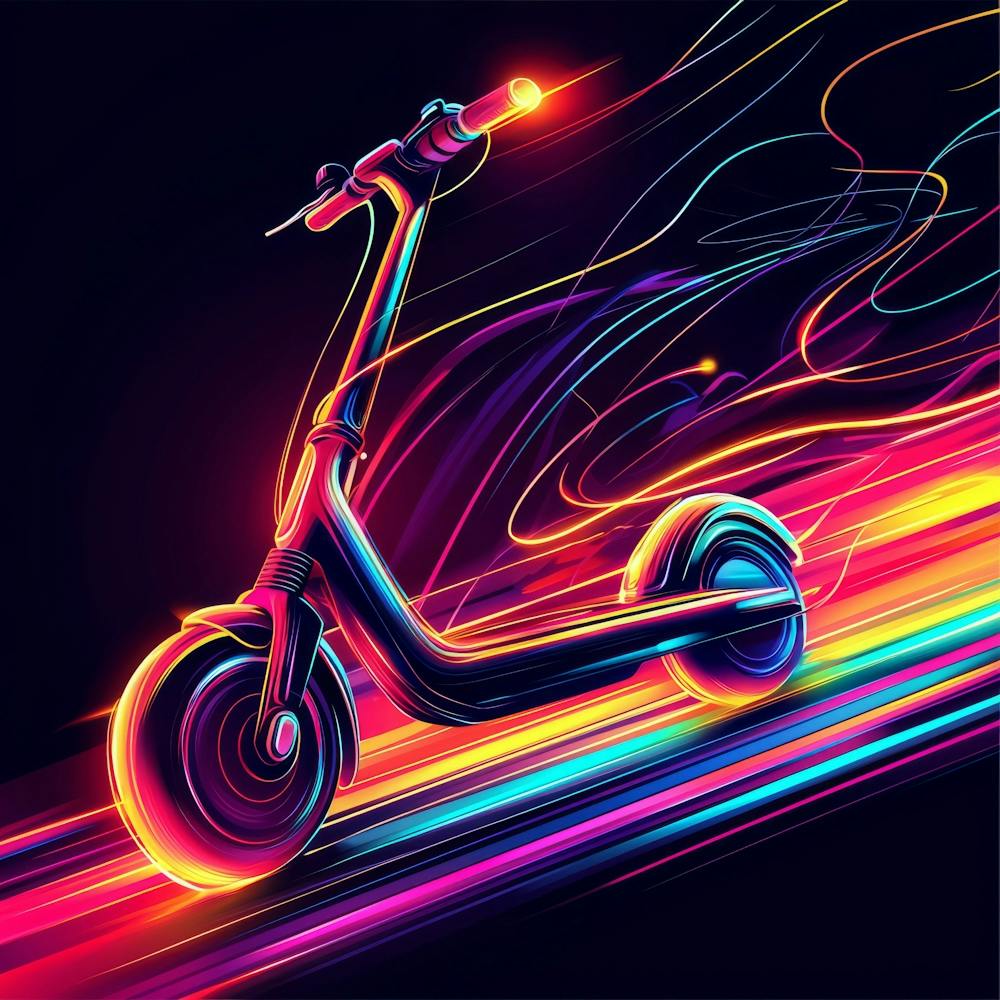 Neon Scooter 6