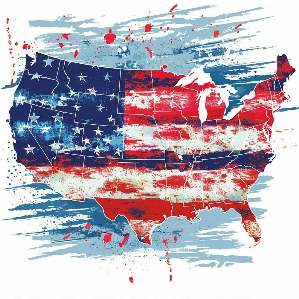 Eine USA Expressive Pinselstrich-Illustration 1719926391 4