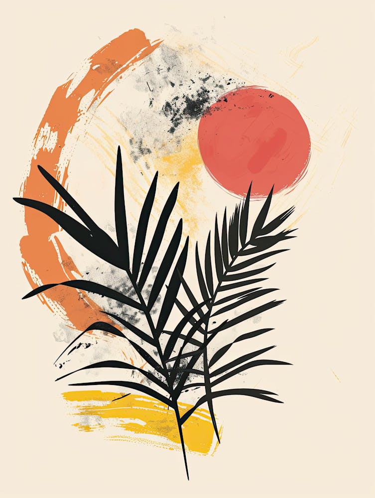 Radiance In Retro Abstraction Mid Century Style