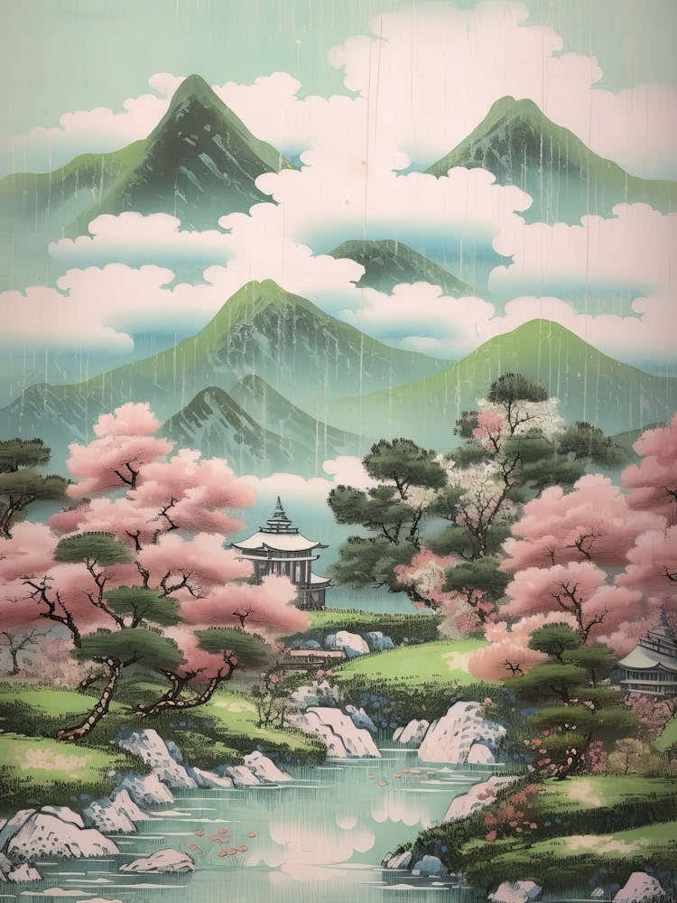 Mount Azuma In Fukushima Japanese Landscape 6