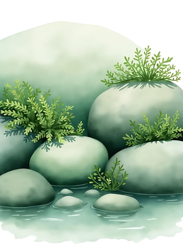 Moody Sage Botanical Texture