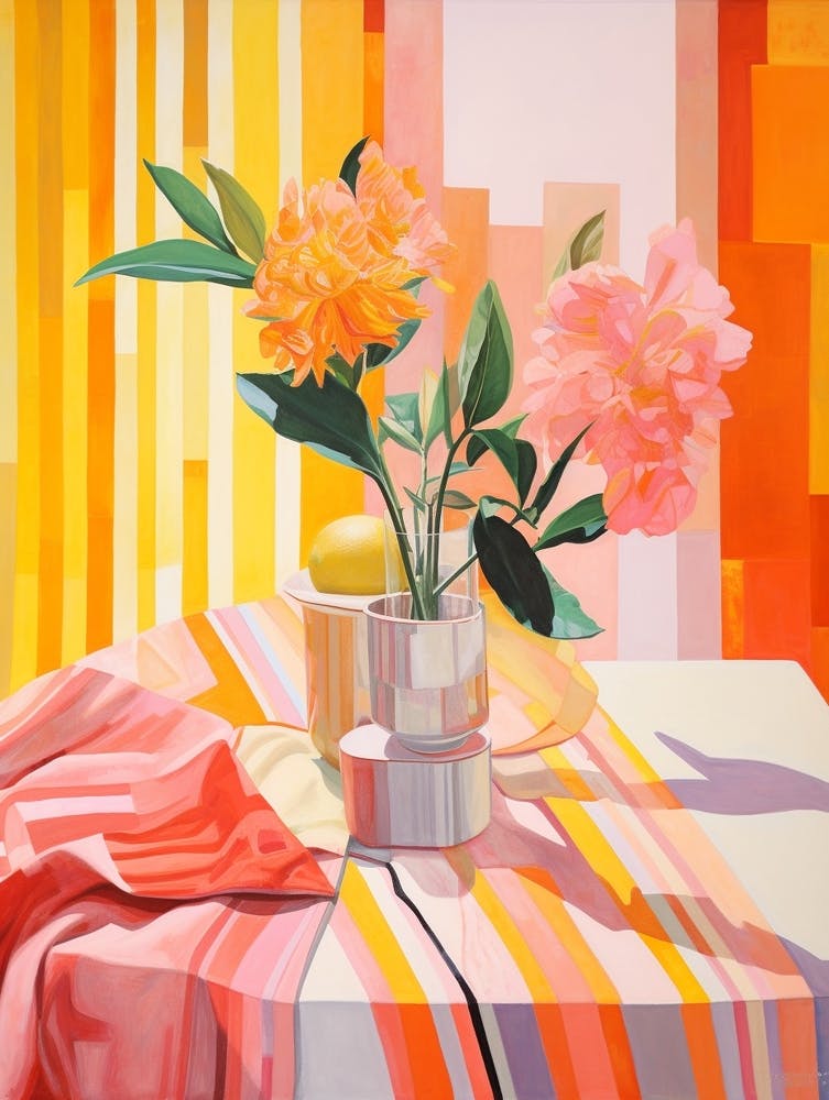 Flower Still Life Painting 3