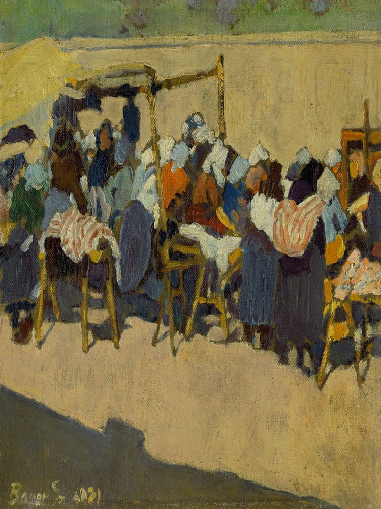 People At The Market