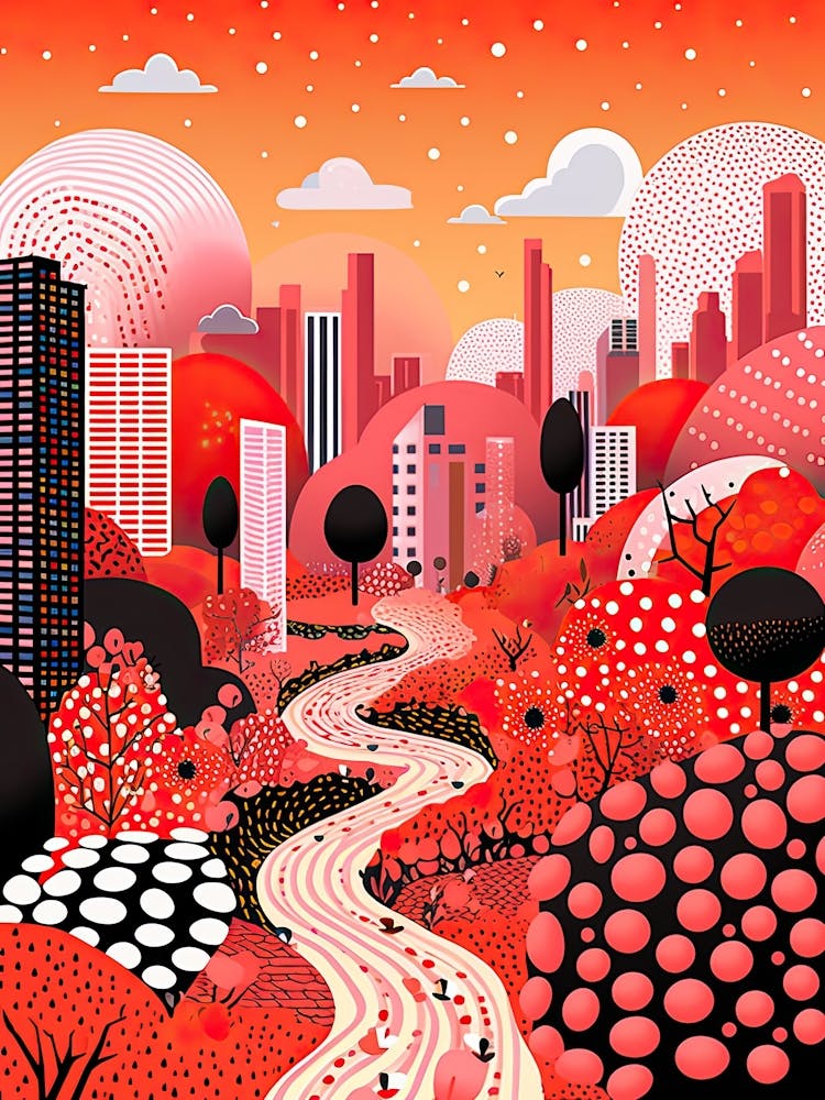 Buenos Aires, Illustration In The Style Of Pop Art 2