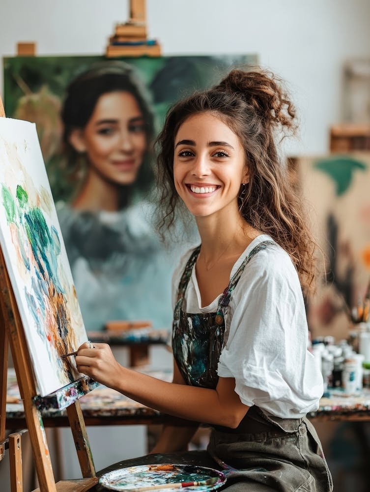 Portrait Of A Young Artist