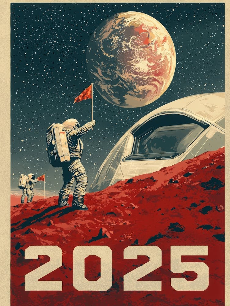 Aihrgdesign Ein Science-Fiction-inspiriertes Poster das sich einen Meilenstein für 2025 vorstellt 73a50519 A8e1 432d B715 5cd334bc8cfb 3