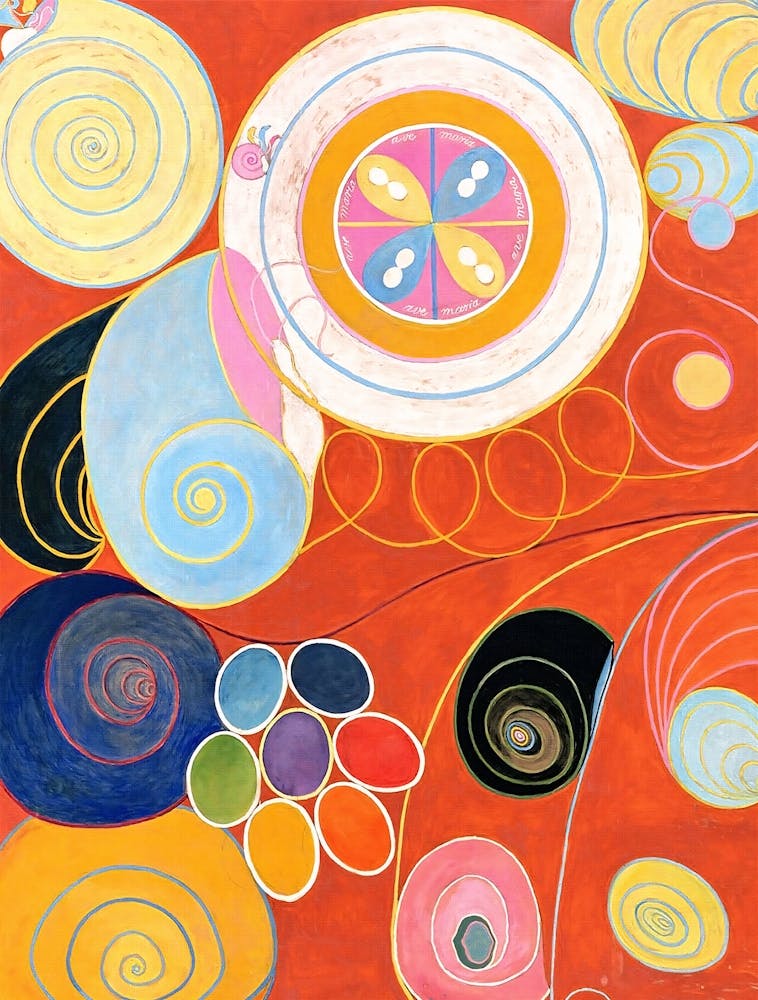 Hilma af Klint, The Ten Largest, No. 3, Youth
