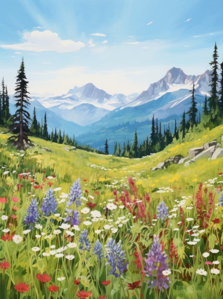 Wildflowers In The Mountains 3