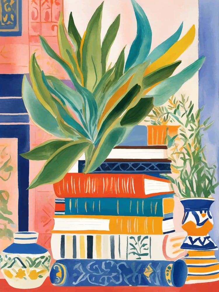 Books And Plants