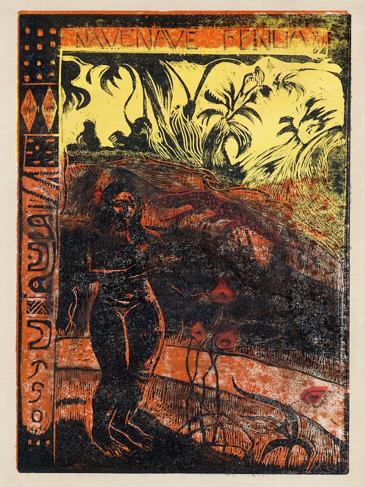 Nave Nave Fenua, From The Series “Noa Noa” (1894), Paul Gauguin