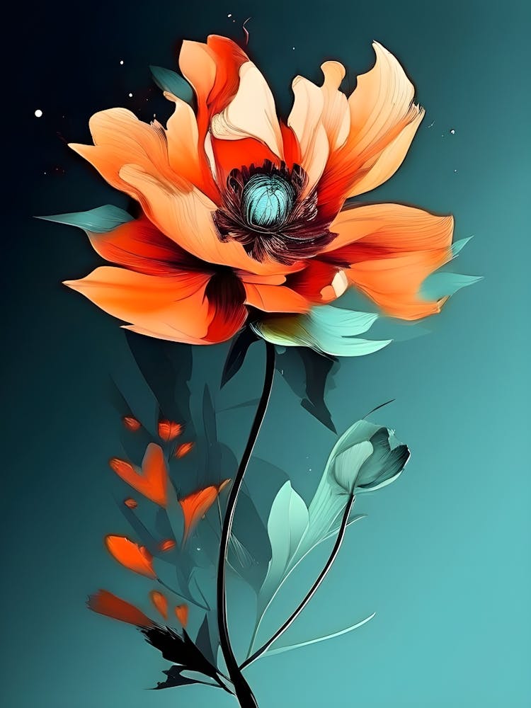 Abstract Flower 10