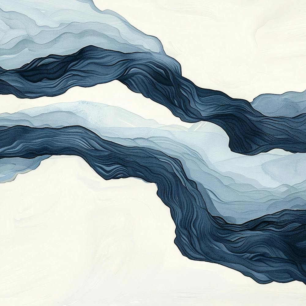 Abstract Wave Painting 3