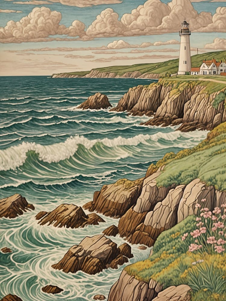 Lighthouse At The End Of The Road