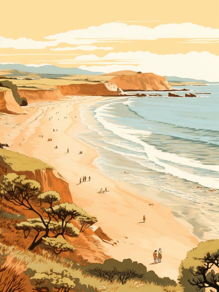 Apollo Bay Beach Australia Golden Tones 3