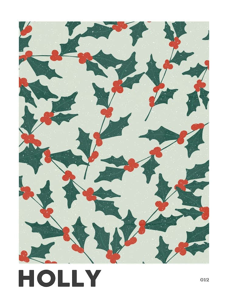 Holly December Birth Flower