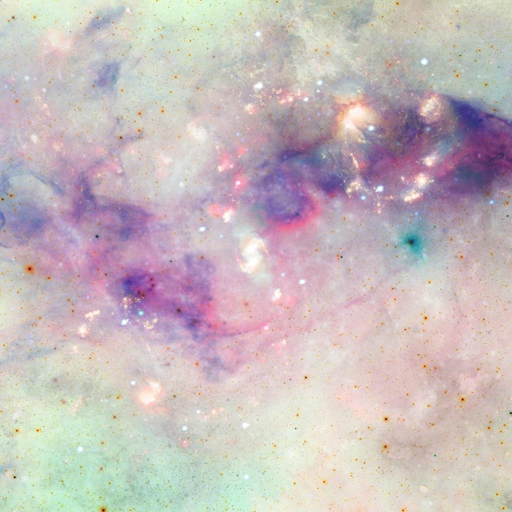 The Colors Of The Galaxy Square