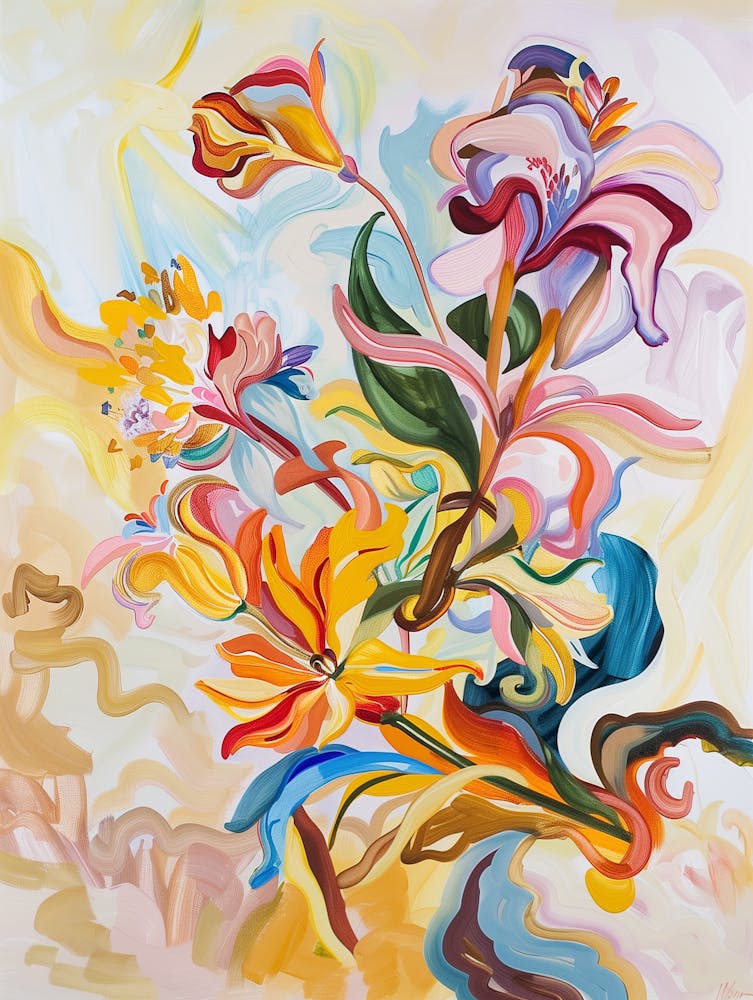 Abstract Flowers 7