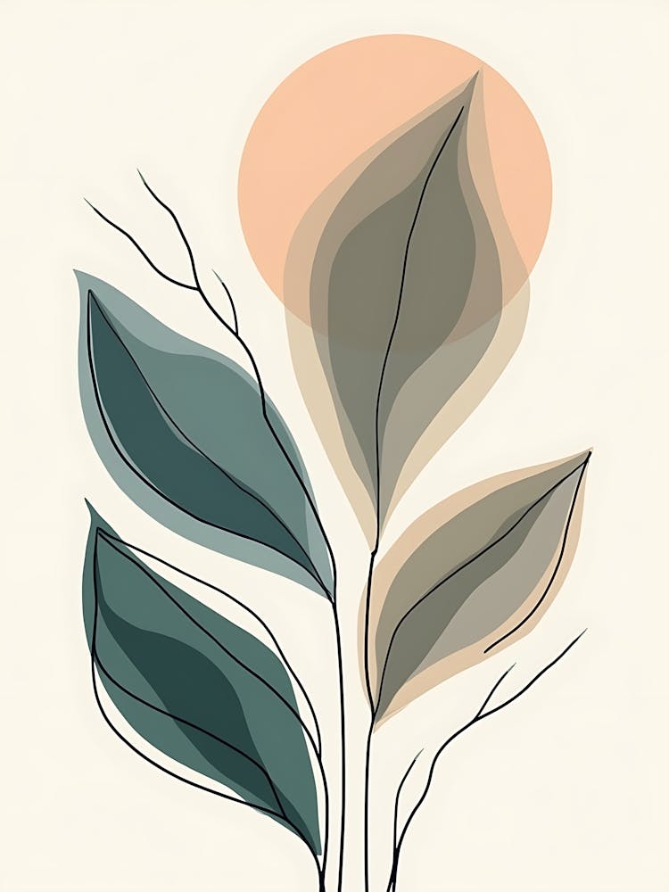 Abstract Bloom Harmony