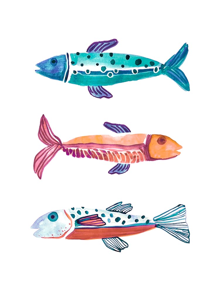 Watercolor Fish