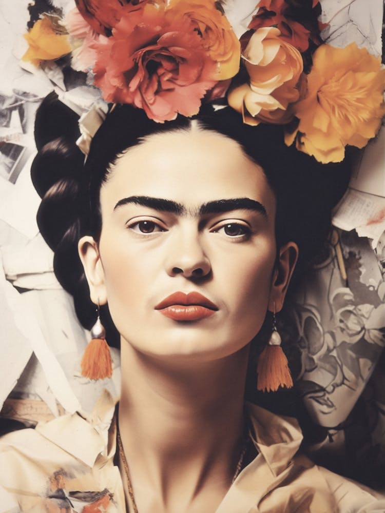 Frida Beauty Face, beige Boho Style