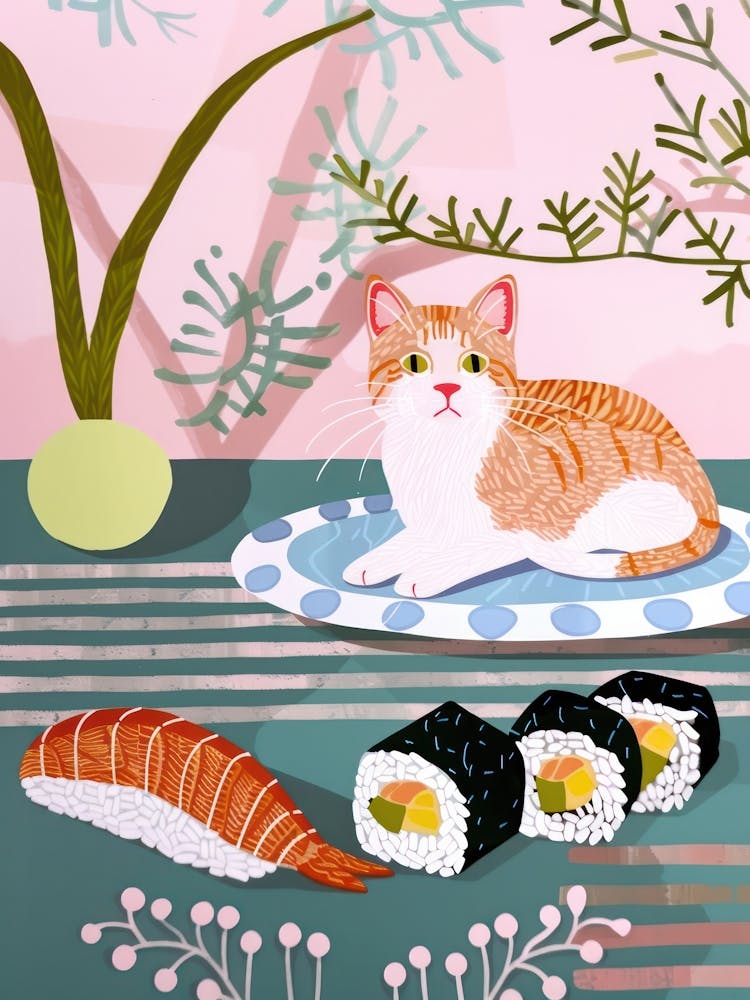 Cat And Sushi 4