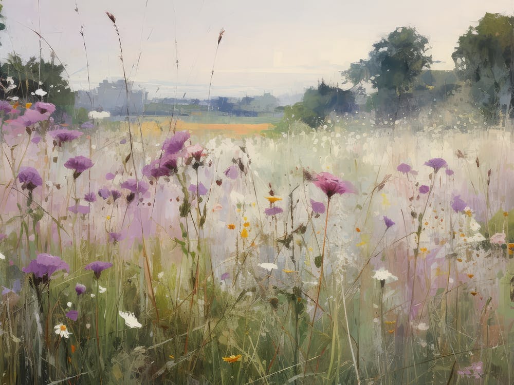 Antique Wildflower Meadow
