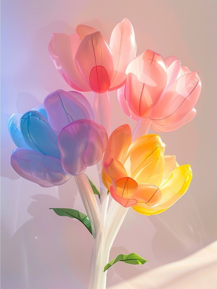 Dreamy Inflatable Flowers Peony 2