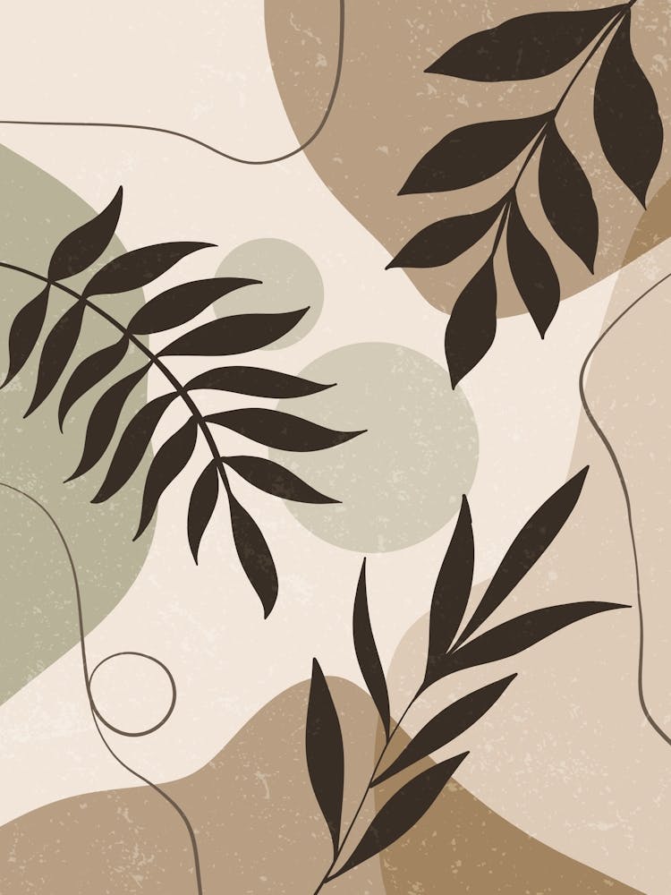 Abstract Leaves 21