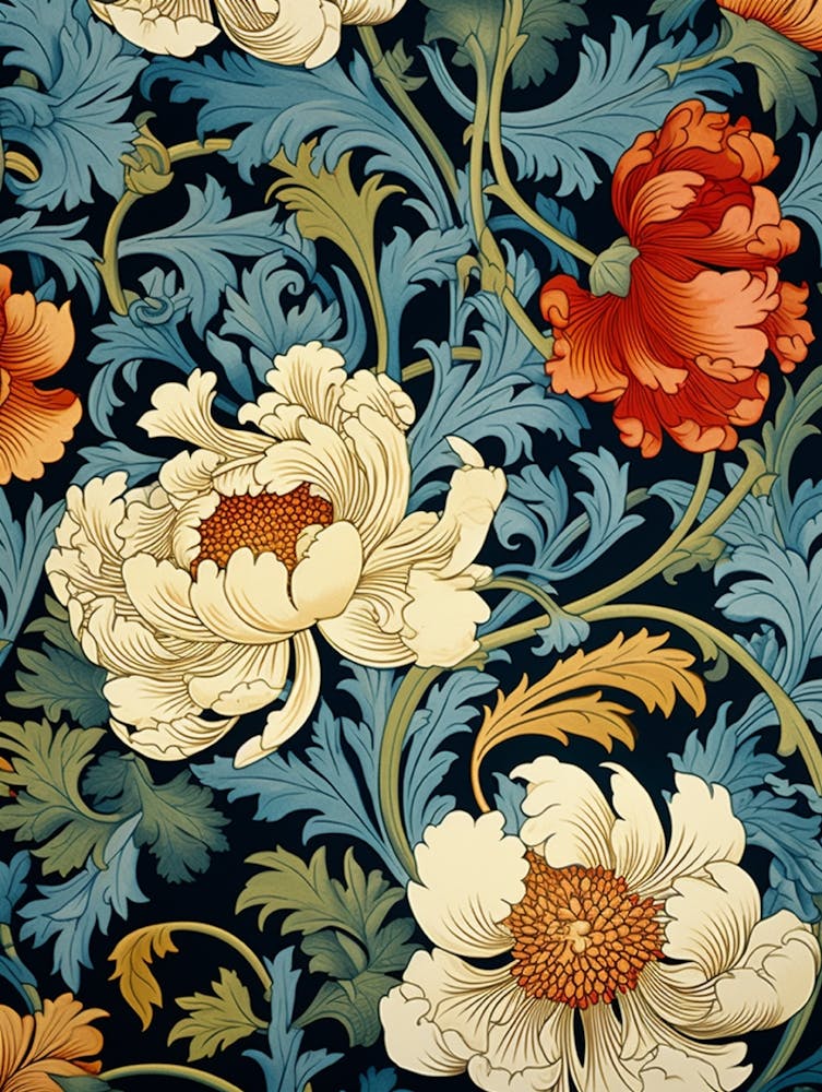 Papier Peint Floral 289