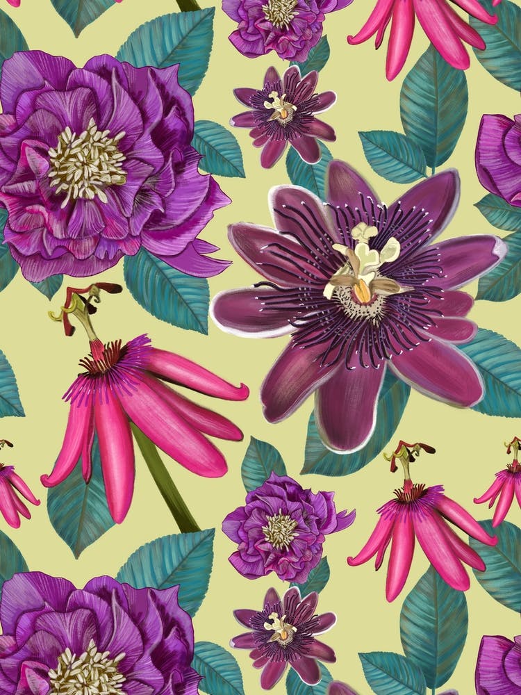 Passiflora And Hellebore