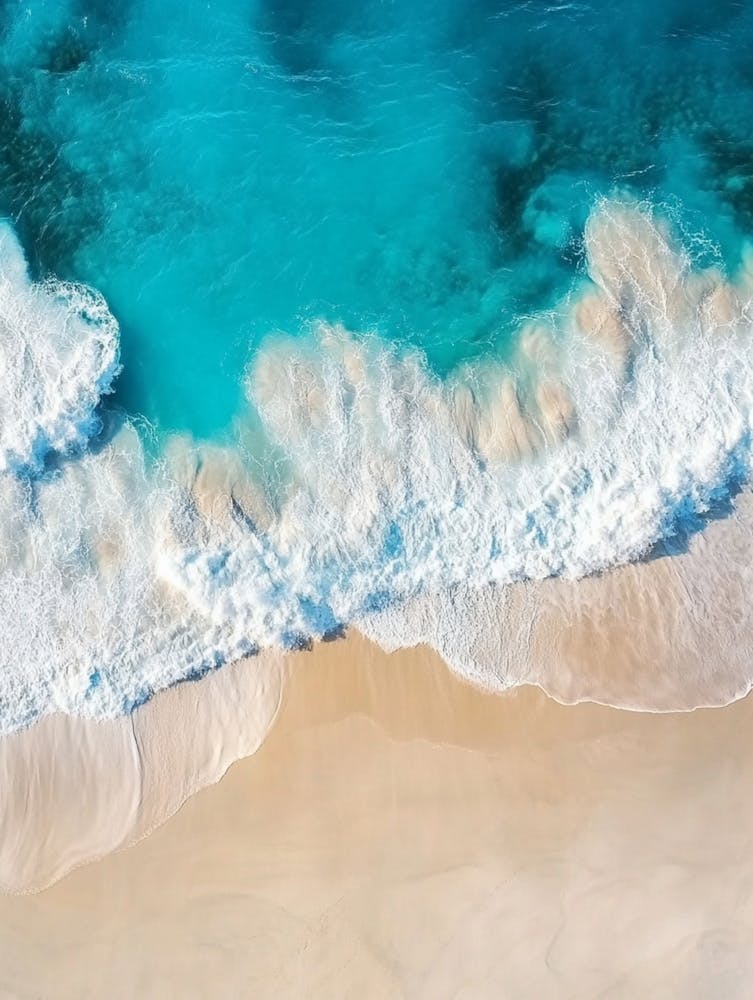 Aerial View Of A Beach 15
