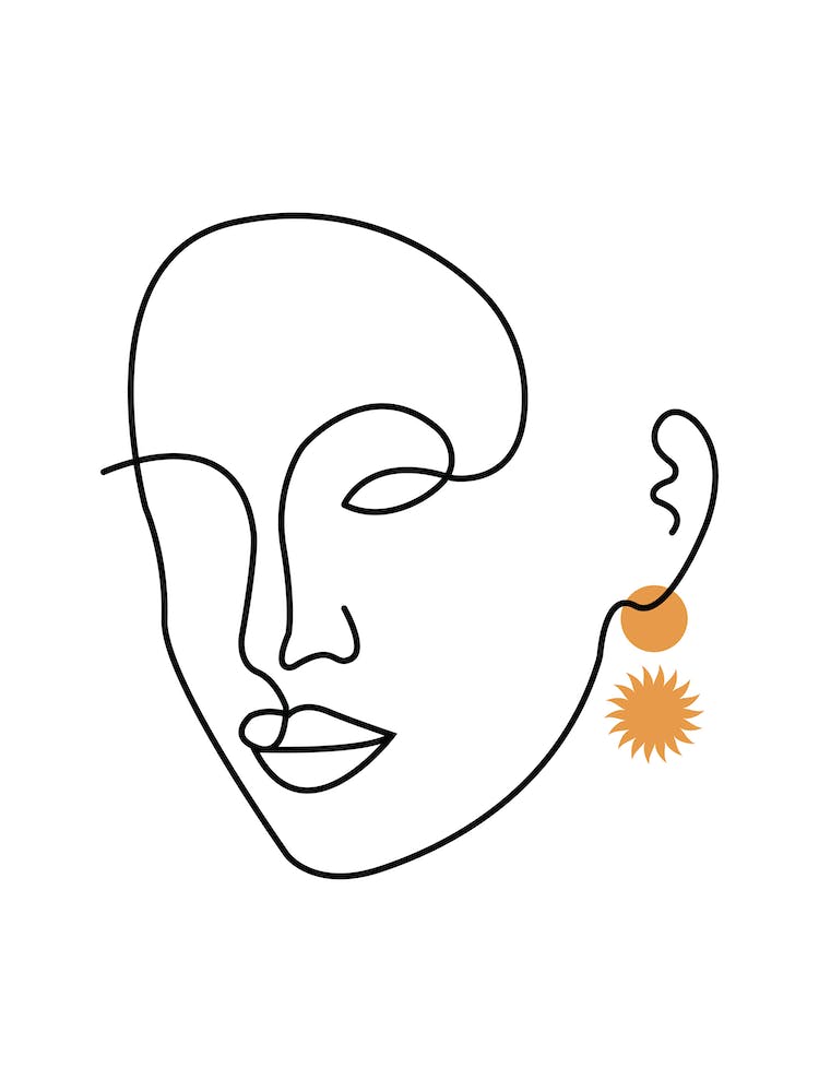 Sun Dangle Earrings