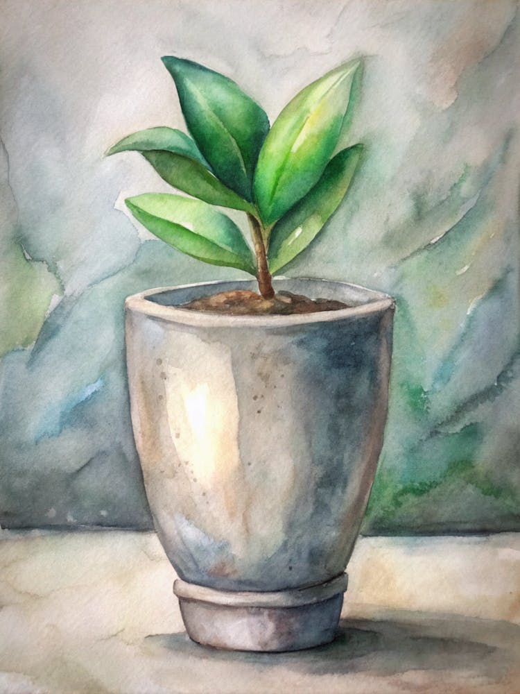 Potted Plant 6
