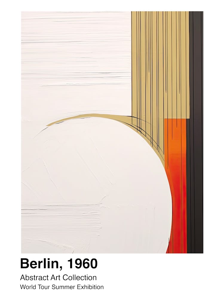 World Tour Exhibition, Abstract Art, Berlin, 1960 10