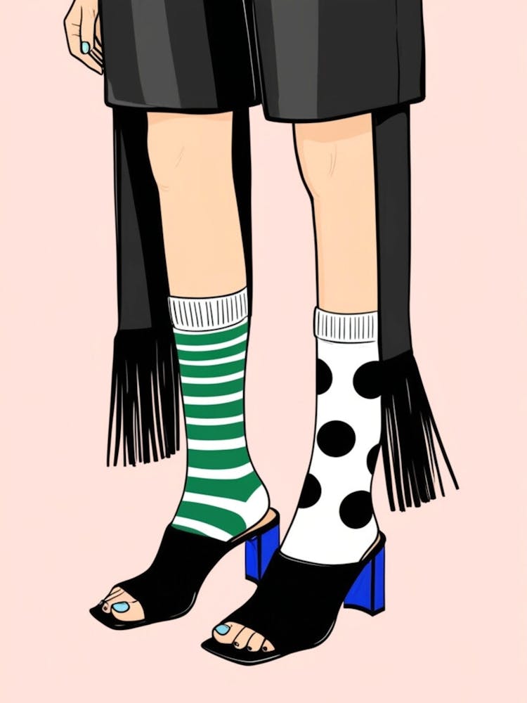 Polka Dot Socks