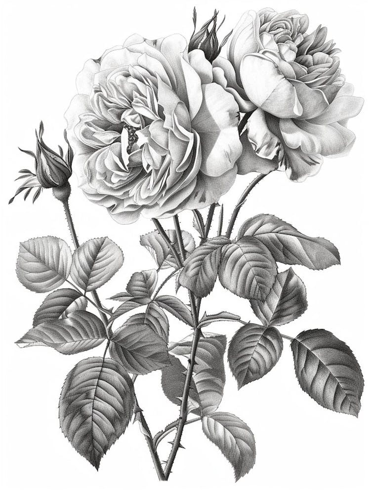 Roses Sketch 1
