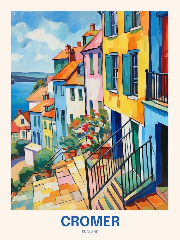 Cromer England 2 Uk Travel Poster