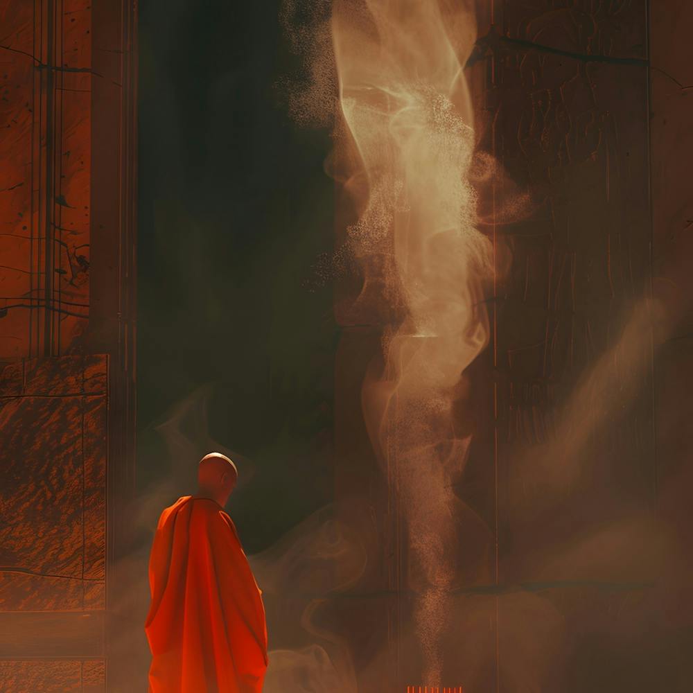 Buddha In The Smoke
