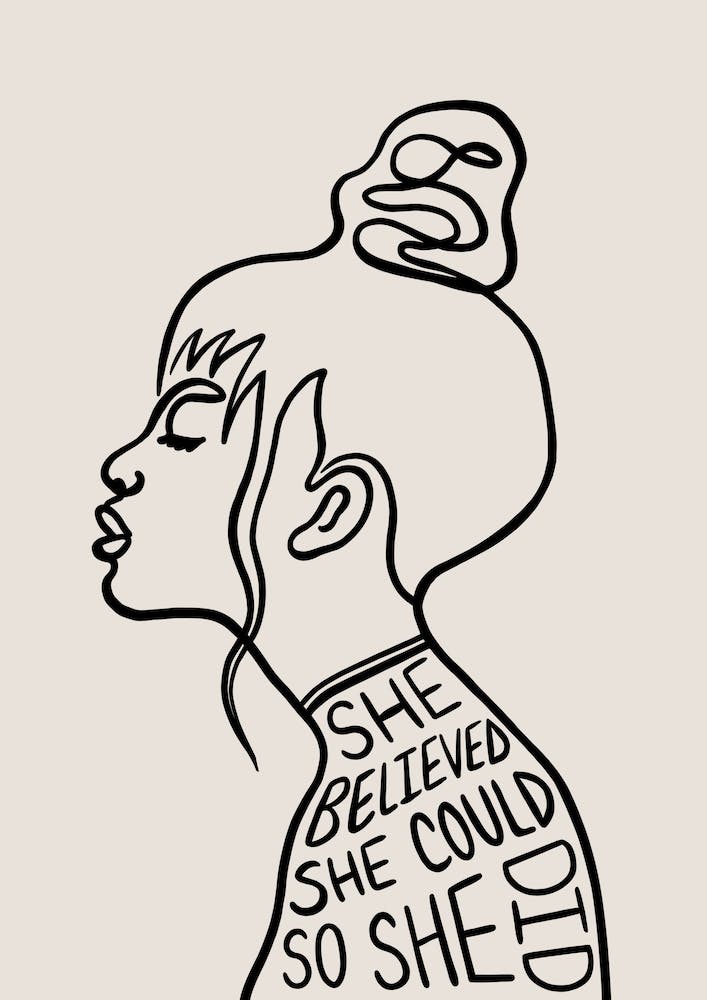 She Believed She Could So She Did