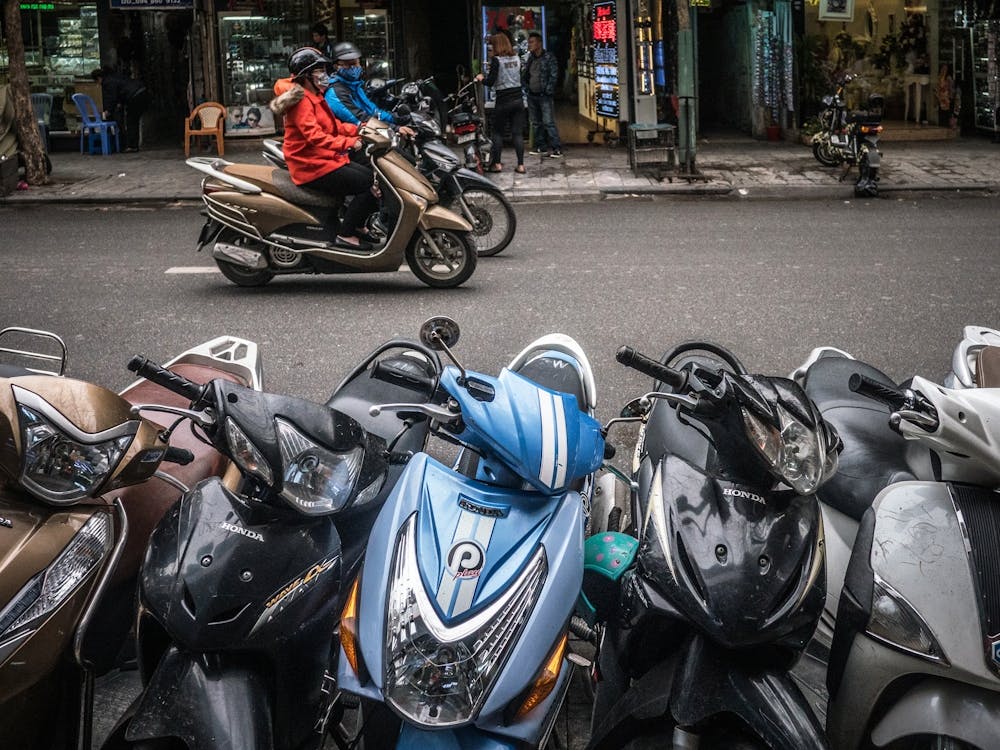 Motorräder von Hanoi